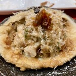 天ぷら もっこす - 北寄貝のミニリゾット