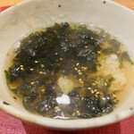 天ぷら もっこす - 穴子の天茶