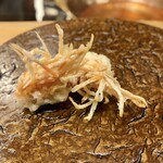 天ぷら もっこす - 車海老の頭・海老味噌入