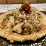 天ぷら もっこす - 北寄貝のミニリゾット