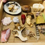 天ぷら もっこす - この日の天ぷらネタ