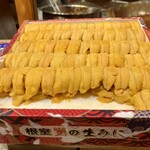 天ぷら もっこす - 雲丹のお披露目