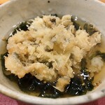 天ぷら もっこす - 穴子の天茶