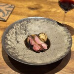 Raiz - 七谷鴨 蕎麦 椎茸 トランペット茸