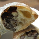 nukumuku - 大納言かのこ豆；断面