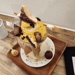 cafe days - パンプキンベースのハロウィン仕様( *´艸｀)