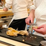 鮨 しゅん輔 - 鮟肝の登場です