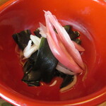 ル・ココン - わかめの酢の物（各ランチ共通）