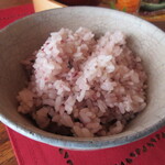 ル・ココン - 黒米入りご飯（各ランチ共通）