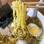 ラーメンだるまや - サッポリながらしっかりした味！プレミアム塩！