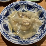 鳥匠いし井ひな - 松茸の鶏ワンタン