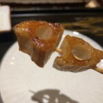 銀座焼とり 京丹波 - れんこん