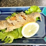 日本橋 - 鰭がしっかり立っているヤマカラ