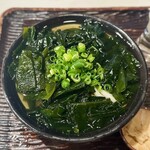 2024.10.  天然わかめうどん(冷)