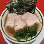 家系ラーメン 王道家直伝 - チャーシューメン(3枚)