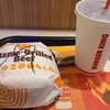 バーガーキング - Double Spicyにんにく・ガーリックバーガー＋コカ・コーラゼロ