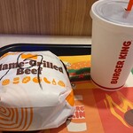 バーガーキング - Double Spicyにんにく・ガーリックバーガー＋コカ・コーラゼロ