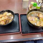 はやの食堂 - のっぺうどん　小と大