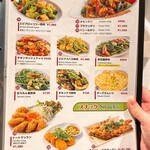 アジアンダイニング スバ - ディナーメニュー、炒め物とスナック
