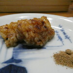 天婦羅 みやしろ - 同じ鱧でも、違い調理法でいただきます