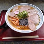 武田そば屋 - 裏メニューチャーシューメン大盛り