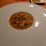 トラットリア ダ ジャコモ - 白いんげん豆の食べるスープ