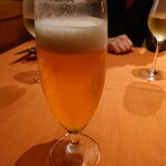 トラットリア ダ ジャコモ - まず生ビール