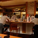 トラットリア ダ ジャコモ - カウンター