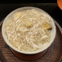 道人 - 栗とわたり蟹のあんかけ