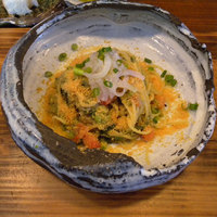 ラ・ルーチェ - ランチコース_イカとトマトとカラスミのパスタ