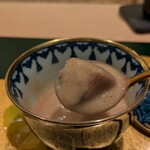 銀座 kappou ukai 肉匠 - 揚げ栗〜ホクホク