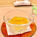 味ひろ - 雲丹 ゼリー寄せ　これも美味しい！
