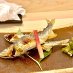 味ひろ - 京都、鮎の塩焼き