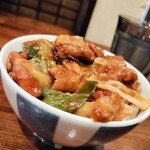 奈つやの中華そば - なつこの本日のご飯は鶏回鍋肉でした