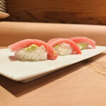 新日本料理おぶね - 南鮪握り