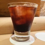 新日本料理おぶね - ノンアルのカシスウーロン