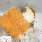 アンデルセン - ・「モンブラン(¥490)」の断面。