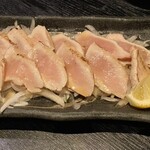 大名やぶれかぶれ - 薩摩地鶏のタタキ