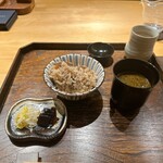 御料理 ふじ田 - お食事：にしん＆染めおろしのご飯﻿ ﻿ 