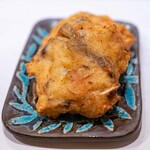 うを徳 - 2024.10 目の前で丸の魚から作る出来立て自家製さつま揚げ（グチ、真鱈、人参、牛蒡、山芋）