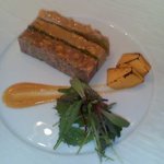 ル・ジュー・ドゥ・ラシエット  - 雉とフォアグラ、柿