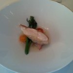 ル・ジュー・ドゥ・ラシエット  - カサゴのポワレ、あさりとはまぐりのスープ、トマト