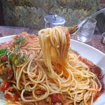 アーモンド - ボンゴレロッソ（大盛）1,100円（ドリンク付き）