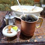 アーモンド - ボンゴレロッソ（大盛）1,100円（ドリンク付き）