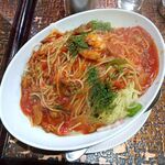 アーモンド - ボンゴレロッソ（大盛）1,100円（ドリンク付き）