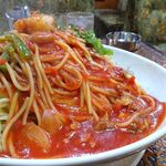 アーモンド - ボンゴレロッソ（大盛）1,100円（ドリンク付き）