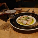 プルピエ - ホタテのカルパッチョ