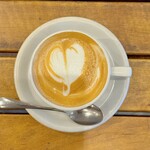 カフェ・マディ - カフェラテ(ランチセット) 250円