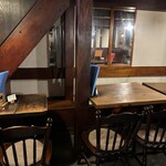 南風堂珈琲店 - ギーギーなる階段の下の席