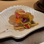 269106634 - 【お造り】鮪　縞鯵　巻海老
